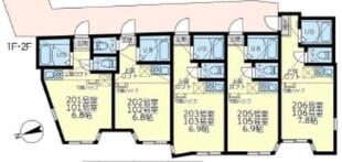 ユナイト丸子エルヴィスの杜の物件間取画像